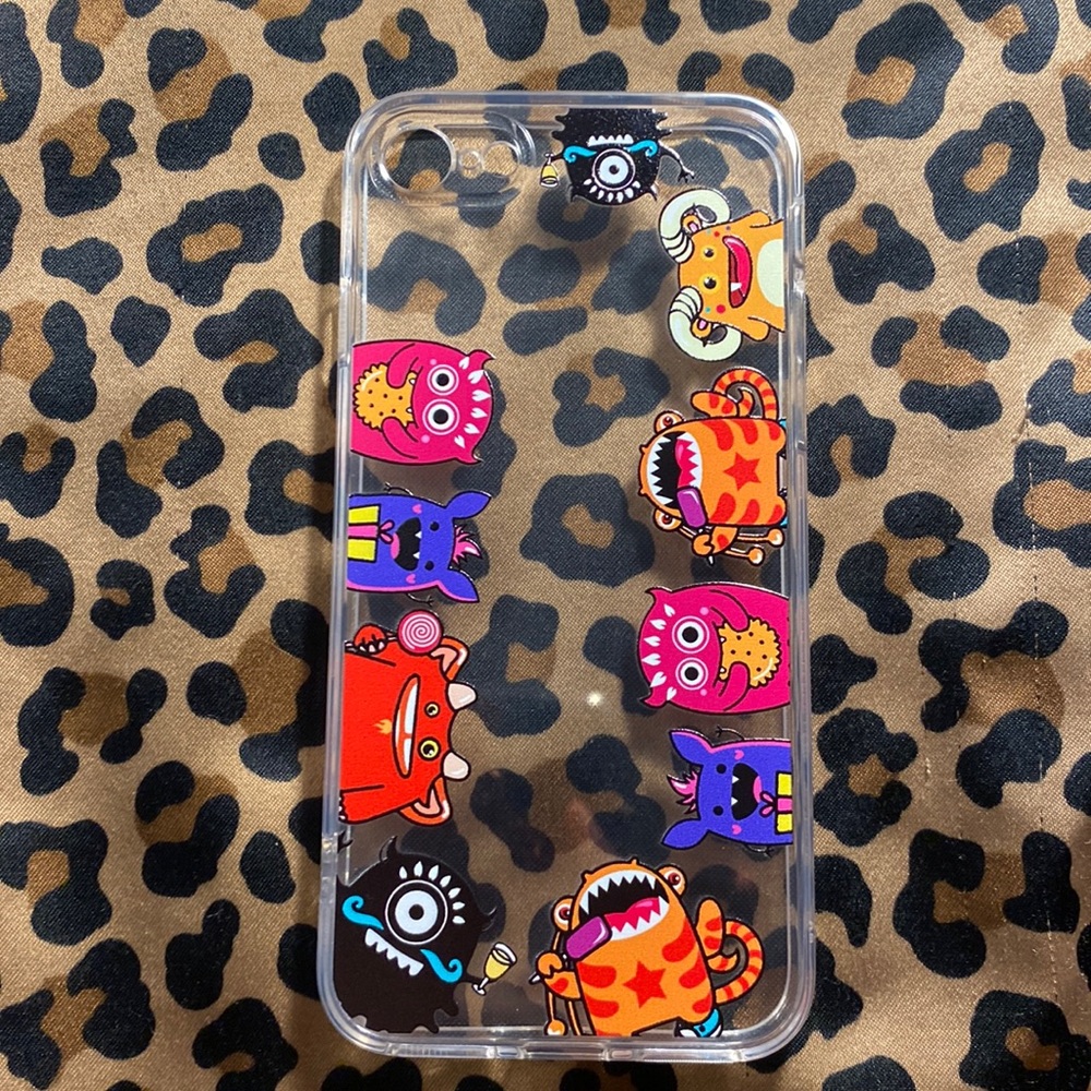 Iphone7 phone case, with monsters on it